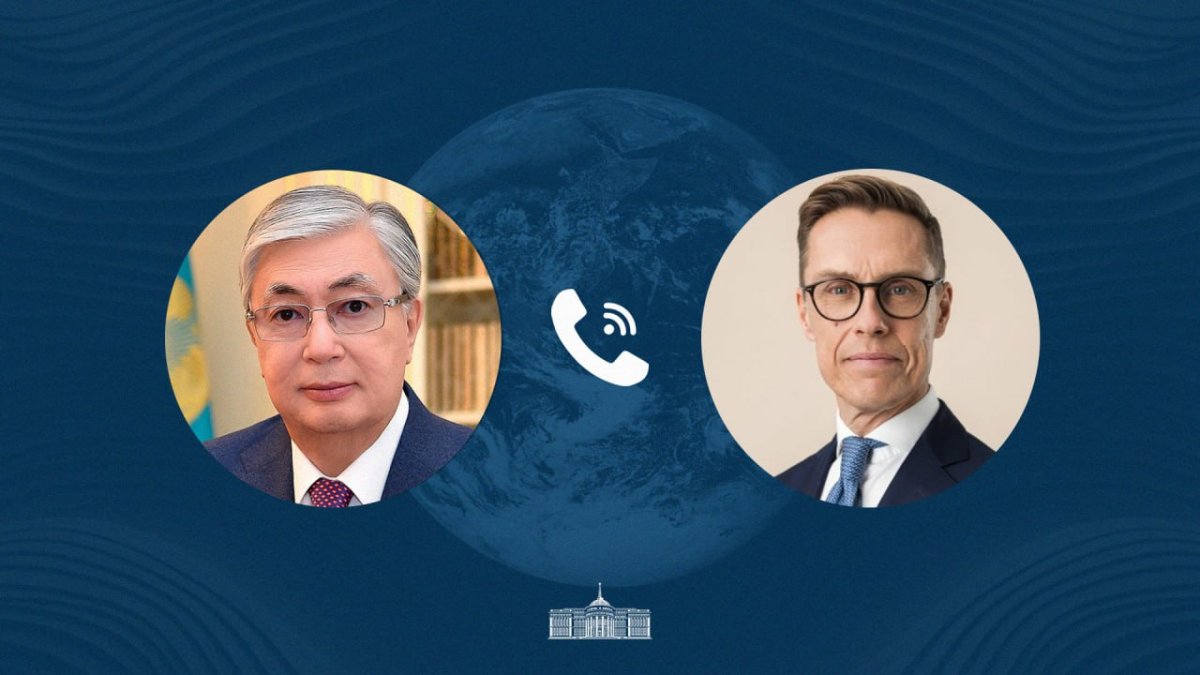 Президент Финляндии сообщил Токаеву о готовности посетить Казахстан