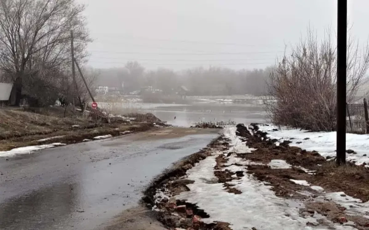 Батыс Қазақстанда Шағандағы су деңгейі бір тәулікте 88 сантиметрге жоғарылады