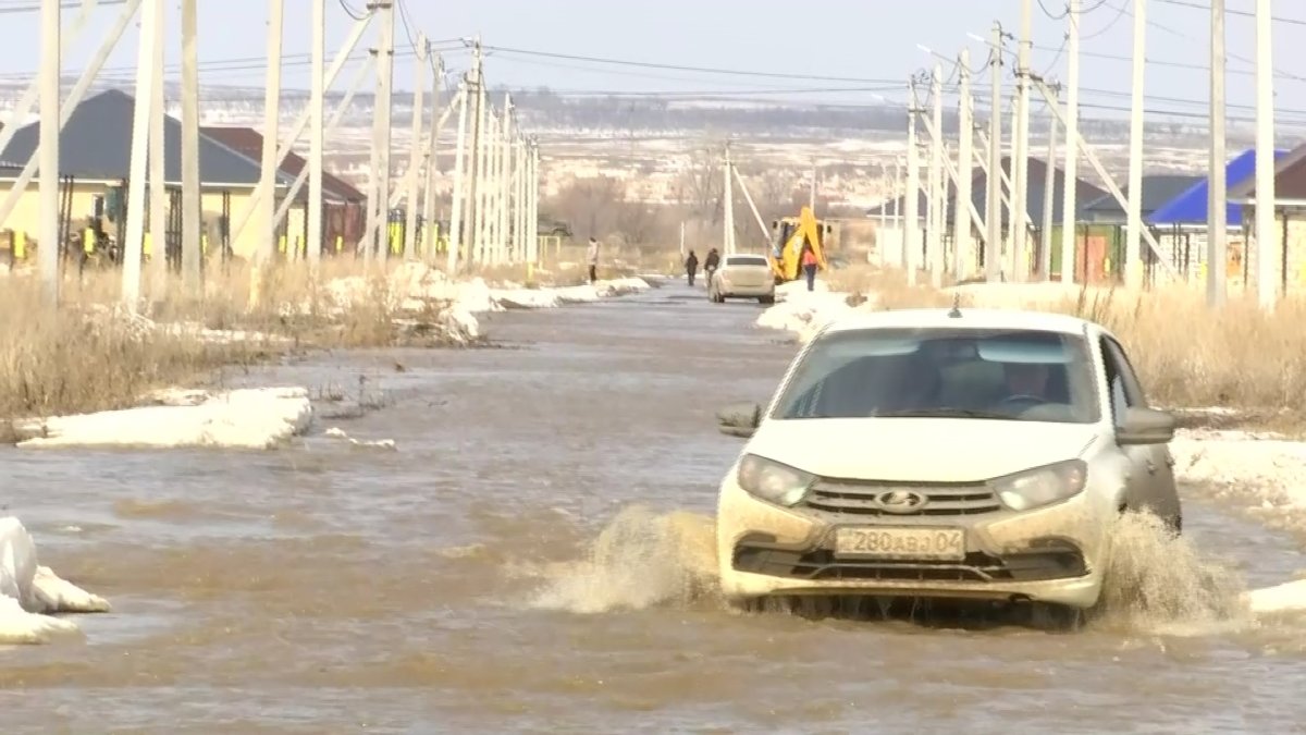 Первые подтопления зафиксированы в регионах Казахстана