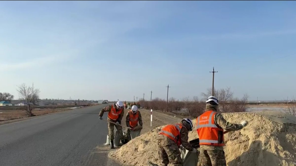 Ақтөбенің Ойыл ауданына инженерлік саперлік бригада келді