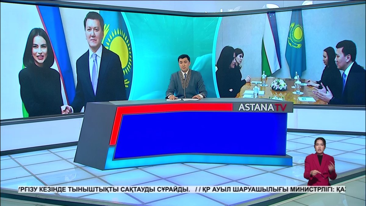 Мемлекеттік кеңесші Ерлан Қарин Өзбекстан Республикасы Президентінің көмекшісі Саида Мирзиёевамен кездесті