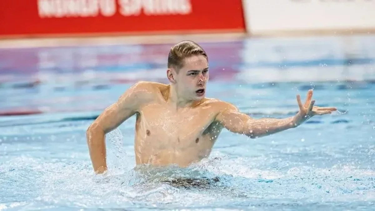 Қазақстан спортшысы әртістік жүзуден Әлем кубогының кезеңінде алтын медаль иеленді