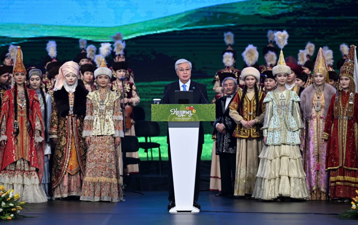 Празднование Наурыза тесно связано с ценностями чистоты и трудолюбия, - Президент
