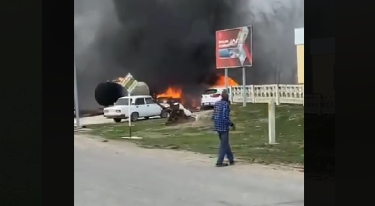 Взрыв произошел на заправке в Туркестанской области: есть погибшие