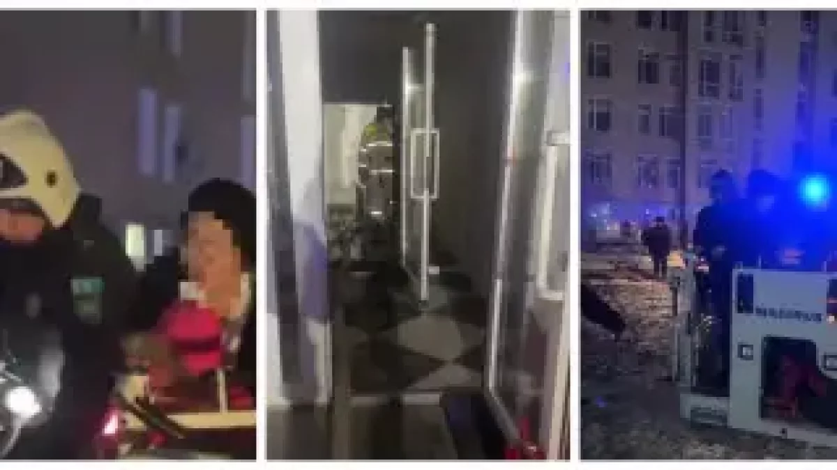 Астанада құтқарушылар өрт шыққан үйден 60 адамды эвакуациялады