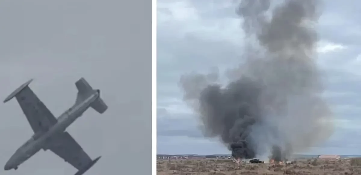 Ұшқыш көз жұмды: әуе шоуы кезінде ұшақ апатқа ұшырады