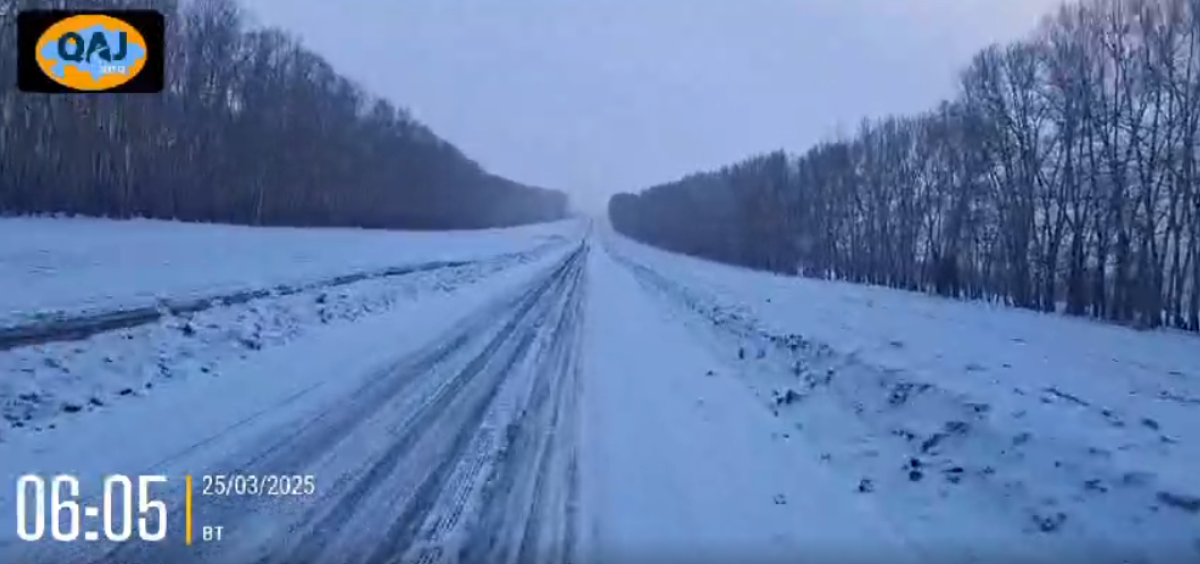 Движение ограничено в трех областях Казахстана из-за непогоды