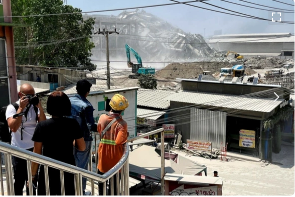 Мощное землетрясение в Бангкоке: объявлена эвакуация жителей многоэтажек
