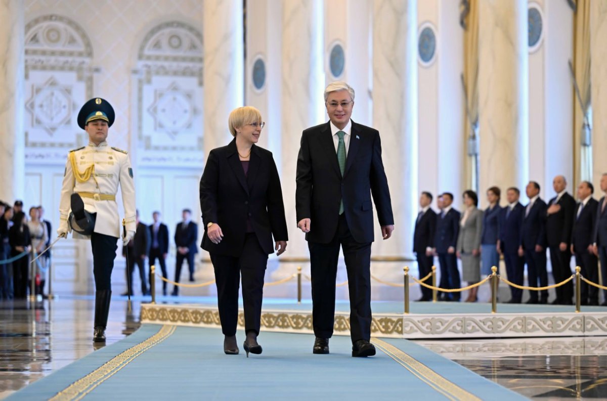 Словения Президенті Астанаға келді