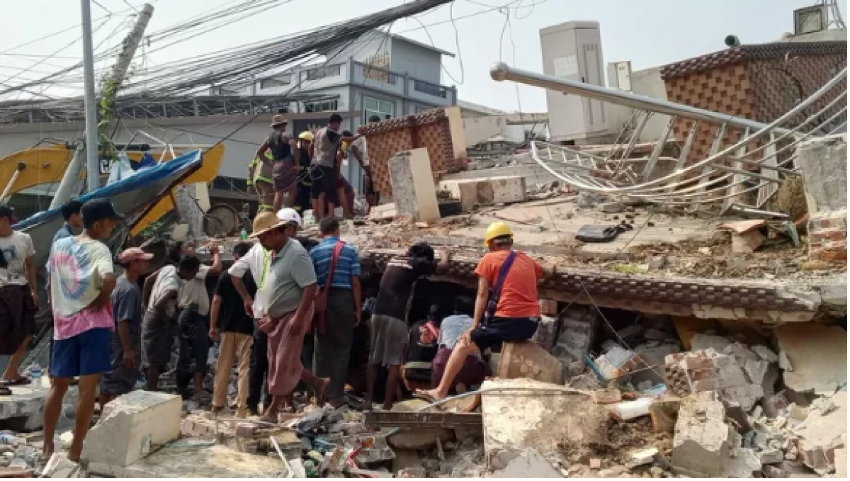 В Мьянме объявили недельный траур по жертвам землетрясения