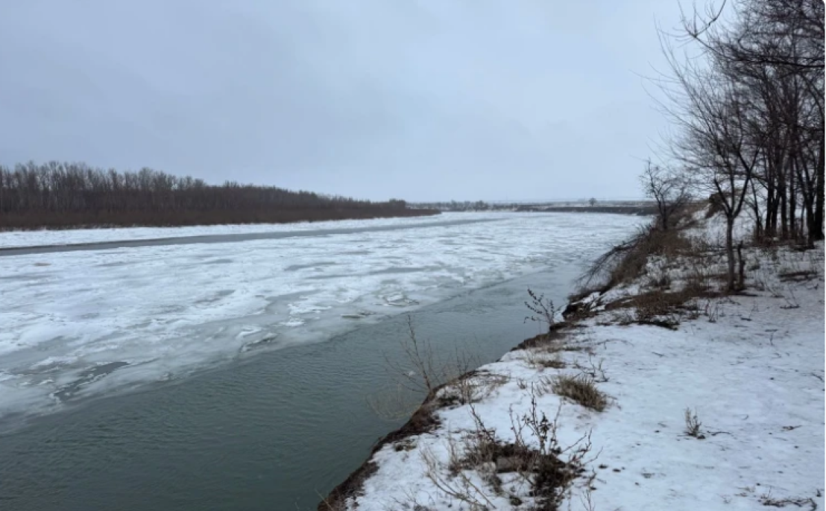 Уровень сразу трех рек поднялся на Западе Казахстана