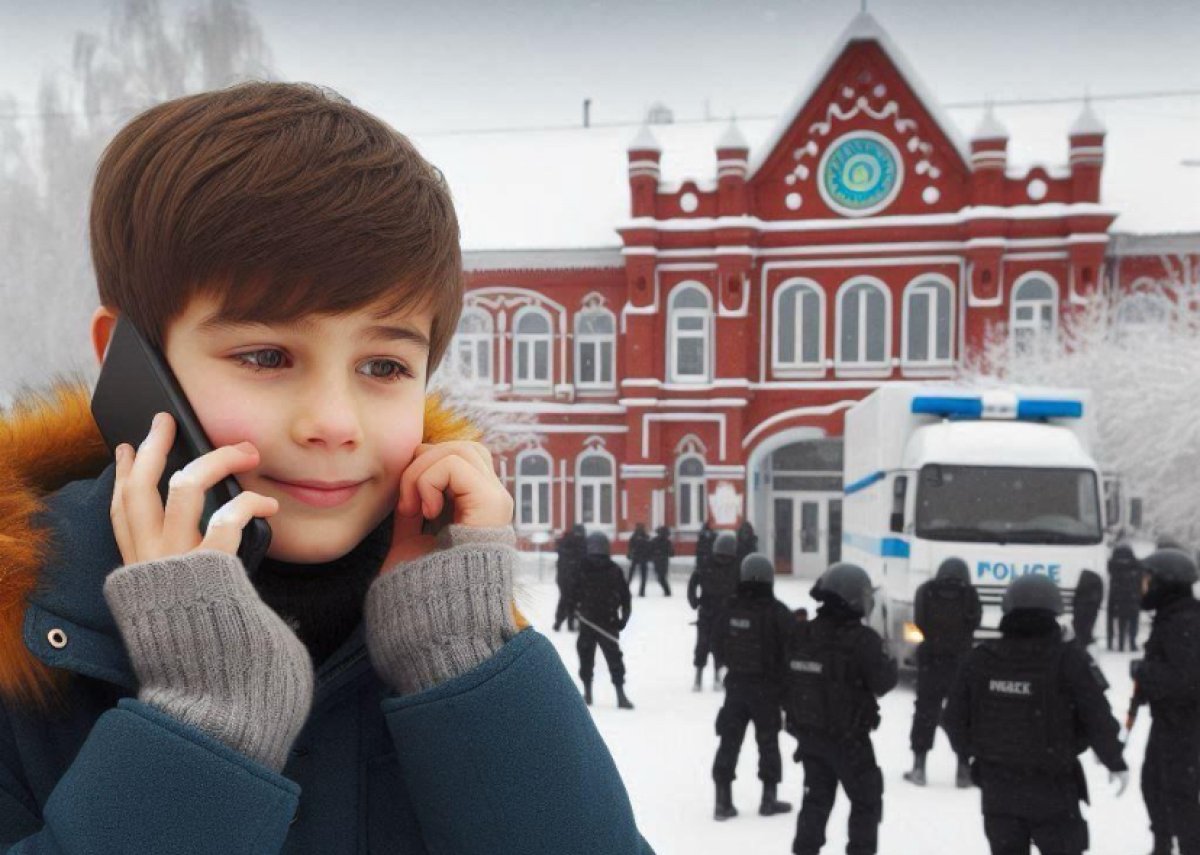 Ребёнок заявил в полицию о захвате школы террористами в Костанае