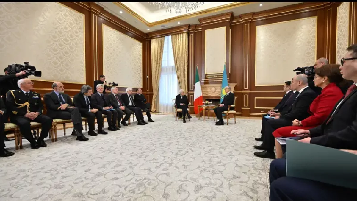 Мемлекет басшысы Италия Президенті Серджо Маттарелламен кездесті