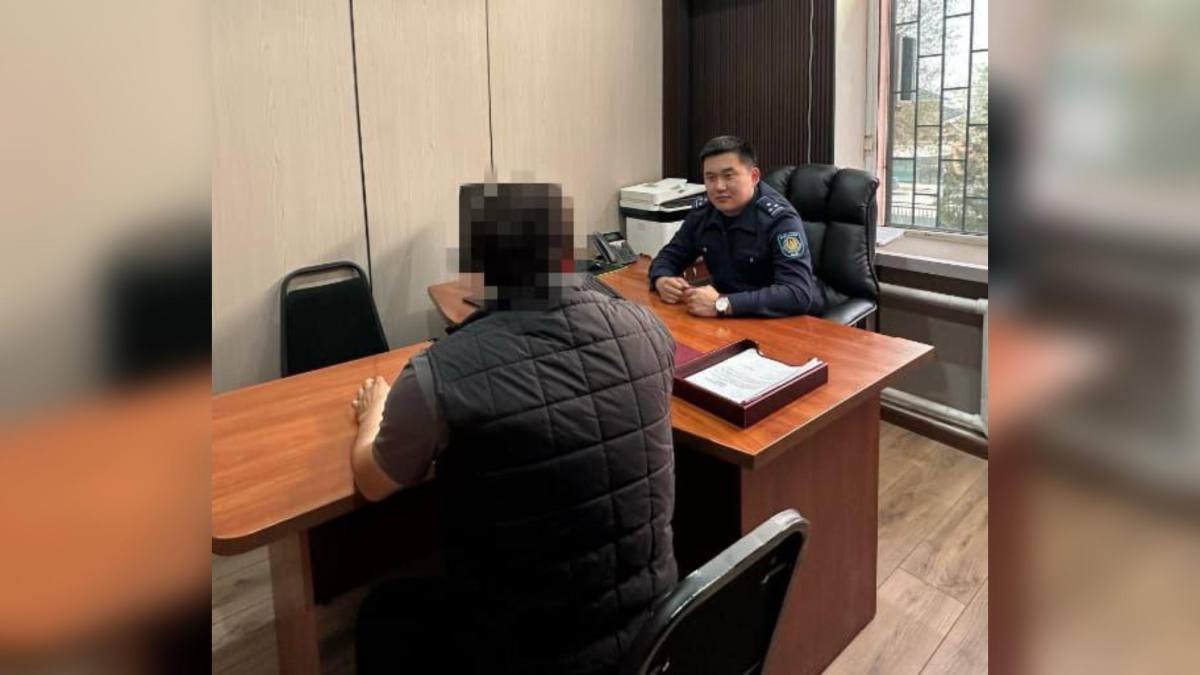 Түркістан облысында ұрлық жасаған ер адам ұсталды