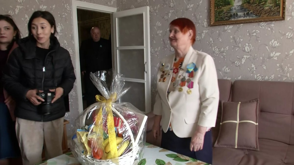 Партия «AMANAT» в преддверии празднования 80-летия Победы поздравляет ветеранов и тружеников тыла