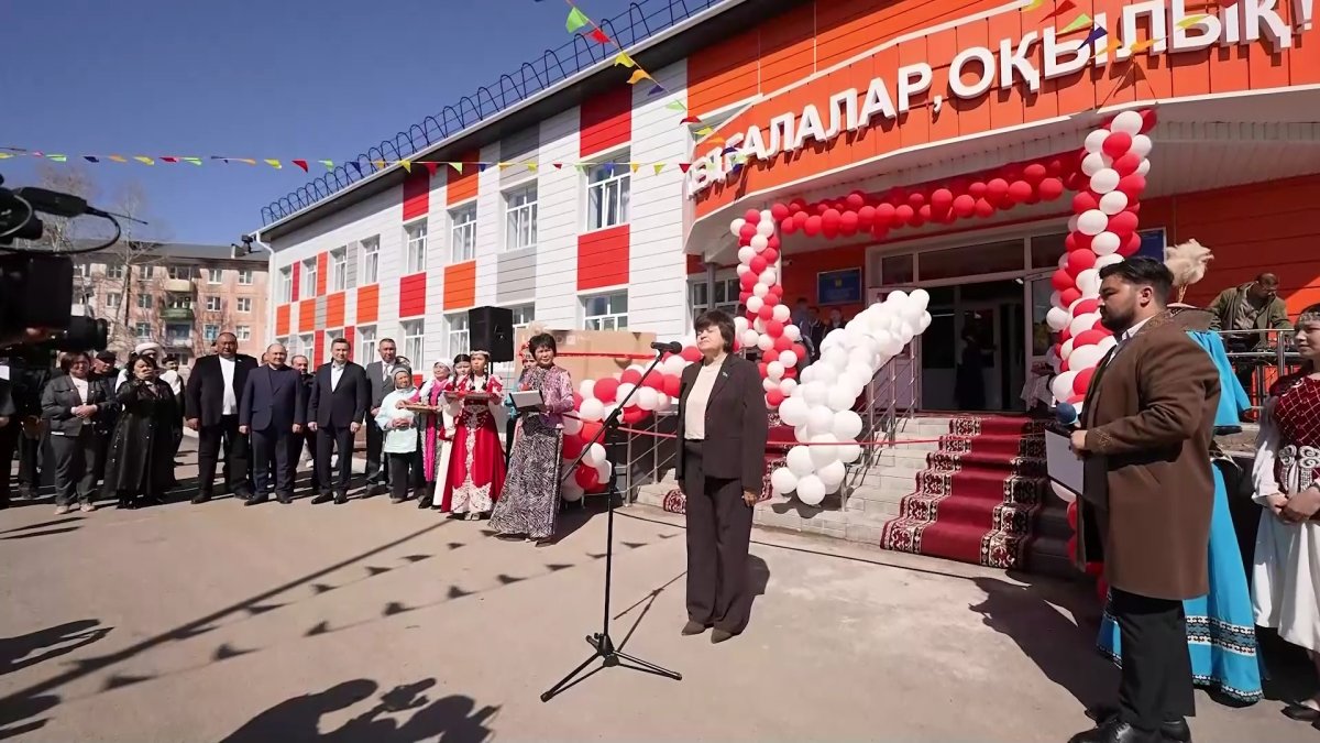 Жаңа Бұқтырма ауылында мемлекеттік тілде оқытатын мектеп ашылды