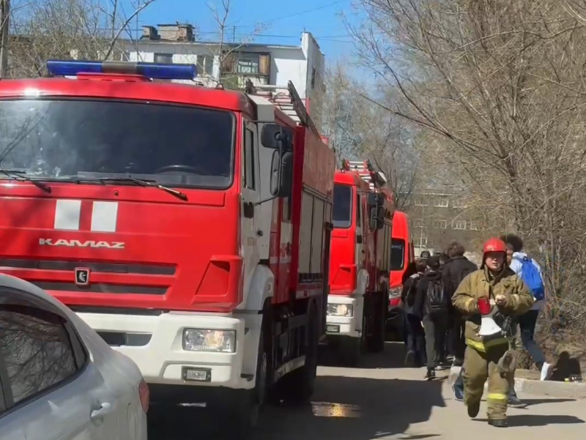 Пожар в школьном туалете потушили в Костанае