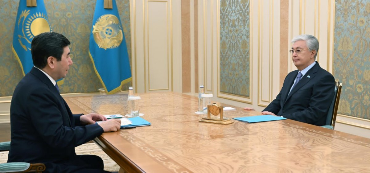 Президент Мәжіліс Төрағасы Ерлан Қошановты қабылдады