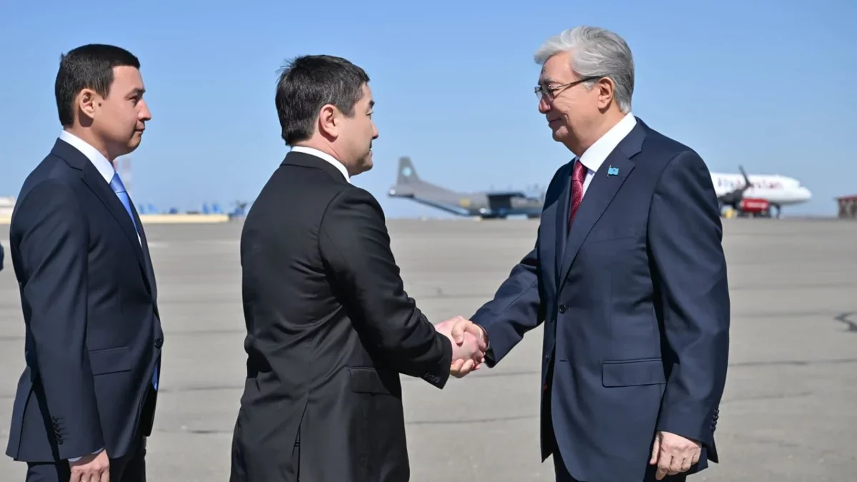 Мемлекет басшысы жұмыс сапарымен Маңғыстау облысына барды