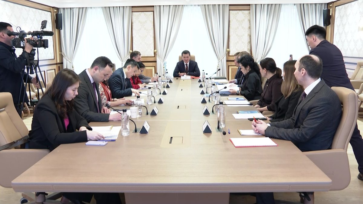 Мемлекеттік кеңесші Ерлан Қарин сарапшылармен бірге ішкі саясат мәселелері жөнінде жиын өткізді