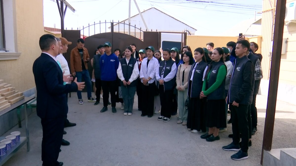 Ознакомительная экскурсия для молодежи на предприятие прошла в Кызылординской области