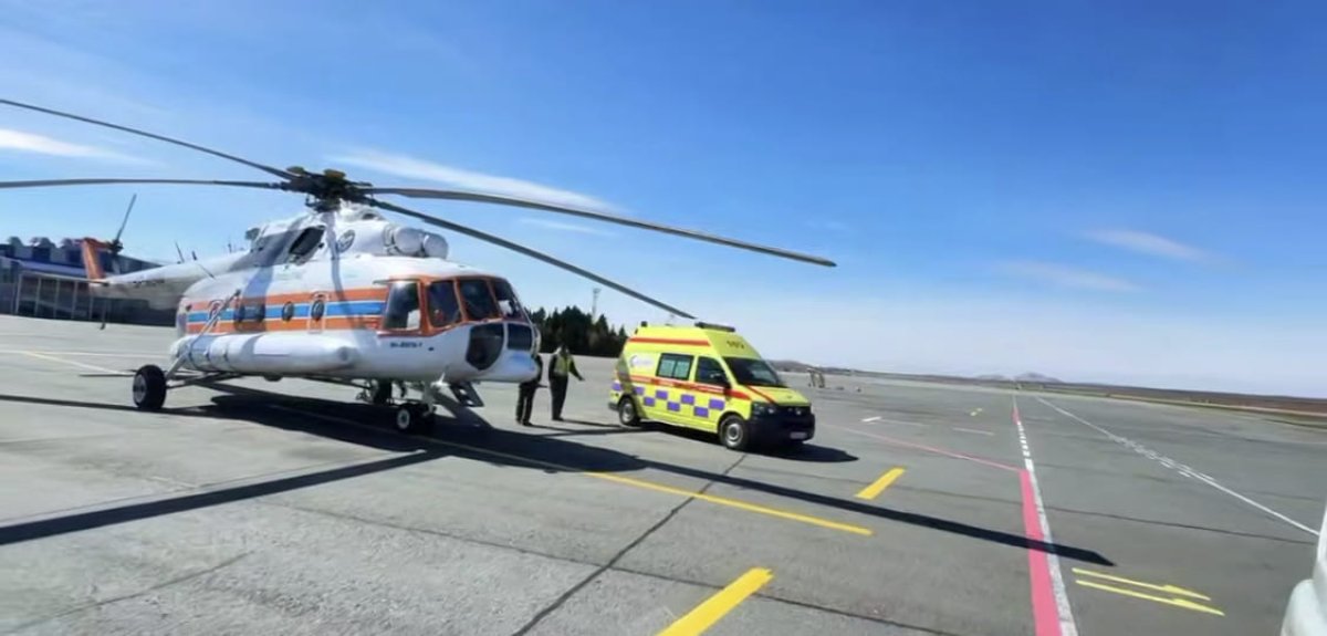 Новорожденного экстренно доставили по воздуху к медикам Усть-Каменогорска