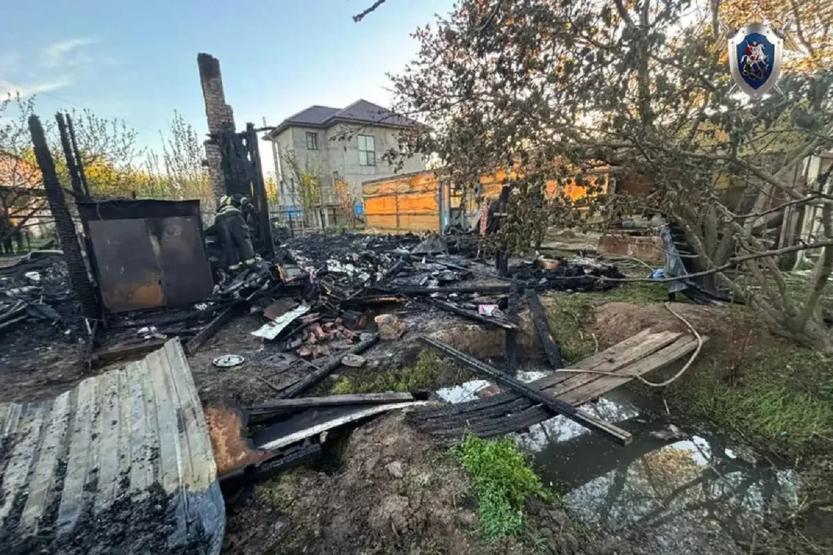 Астраханда тұрғын үйден өрт шығып, бес бала қаза тапты