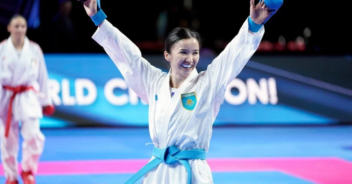 Мөлдір Жаңбырбай каратэден Мысырдағы турнирдің чемпионы атанды