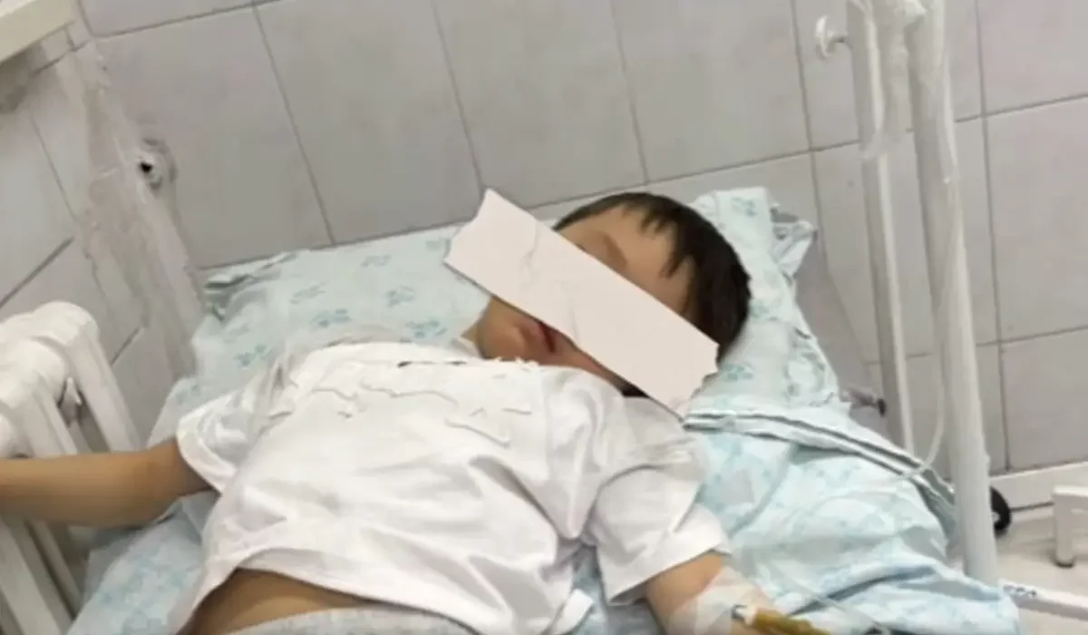 Жетісудағы дүкендердің бірінде кішкентай ұлды терминалдың тоғы соққан