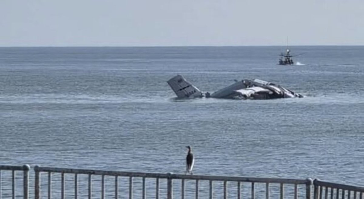 Легкомоторный самолёт рухнул в море в Таиланде