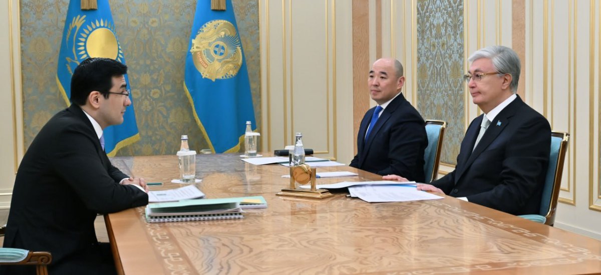 Президент «Бәйтерек» ұлттық басқарушы холдингі» АҚ басқарма төрағасы Рустам Қарағойшинді қабылдады
