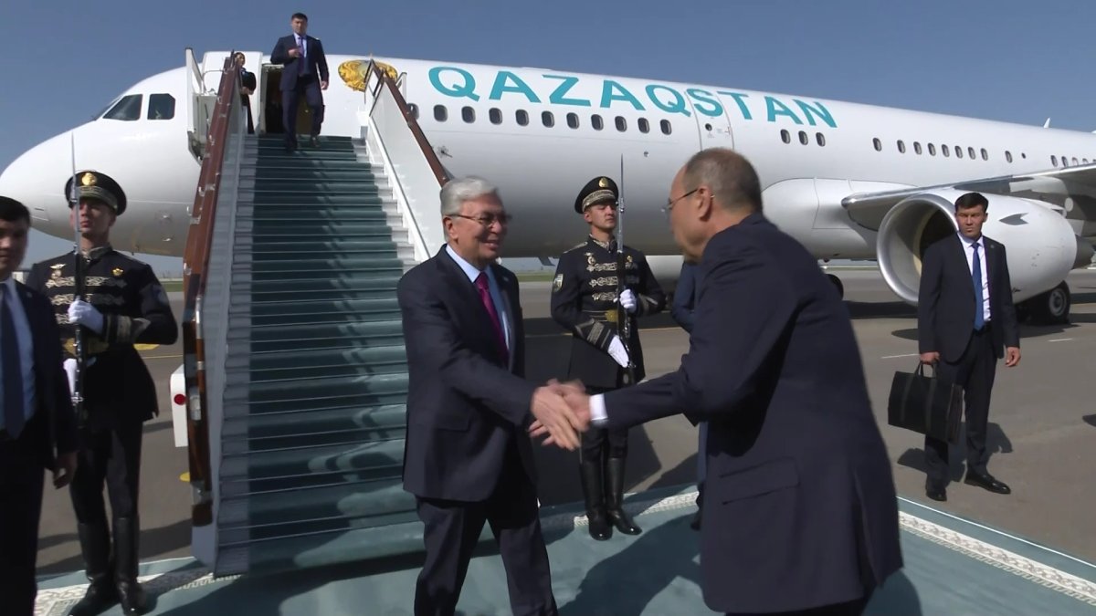 Касым-Жомарт Токаев прибыл в Самарканд