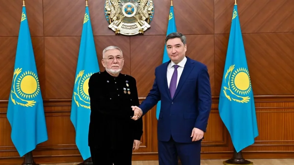 Геологтарға Президент атынан мемлекеттік наградалар тапсырылды