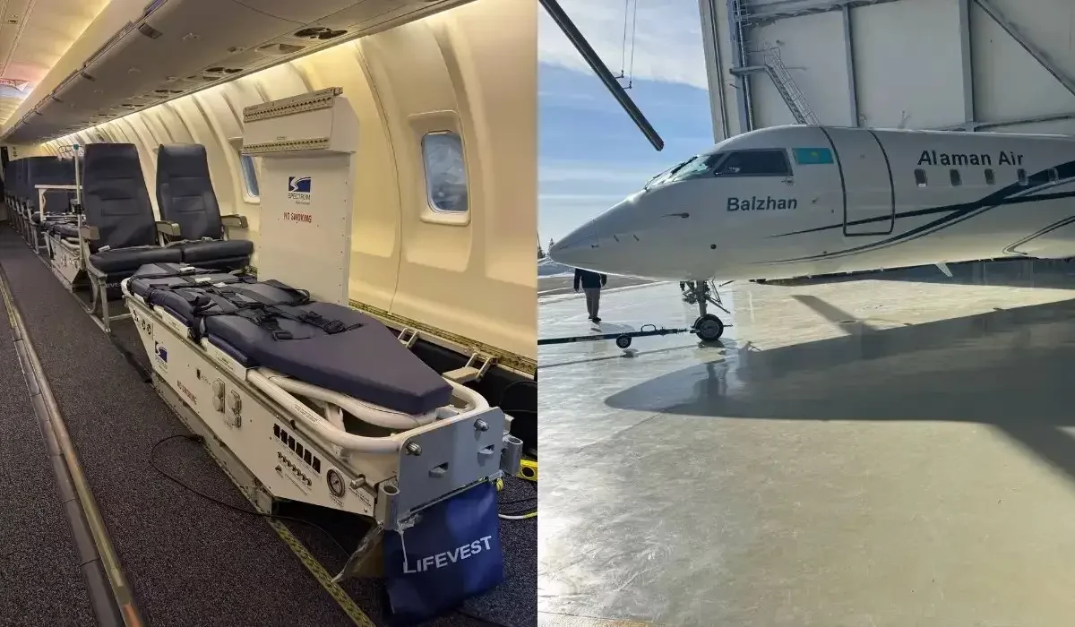 Қазақстан 4 жасар бүлдіршінді Алматыға жеткізу үшін Оңтүстік Кореяға жаңа санавиация ұшағын жіберді