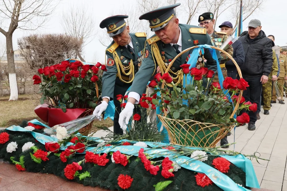 Ұлттық ұлан “Қазбаттың” әскери қызметшілеріне құрмет көрсетті