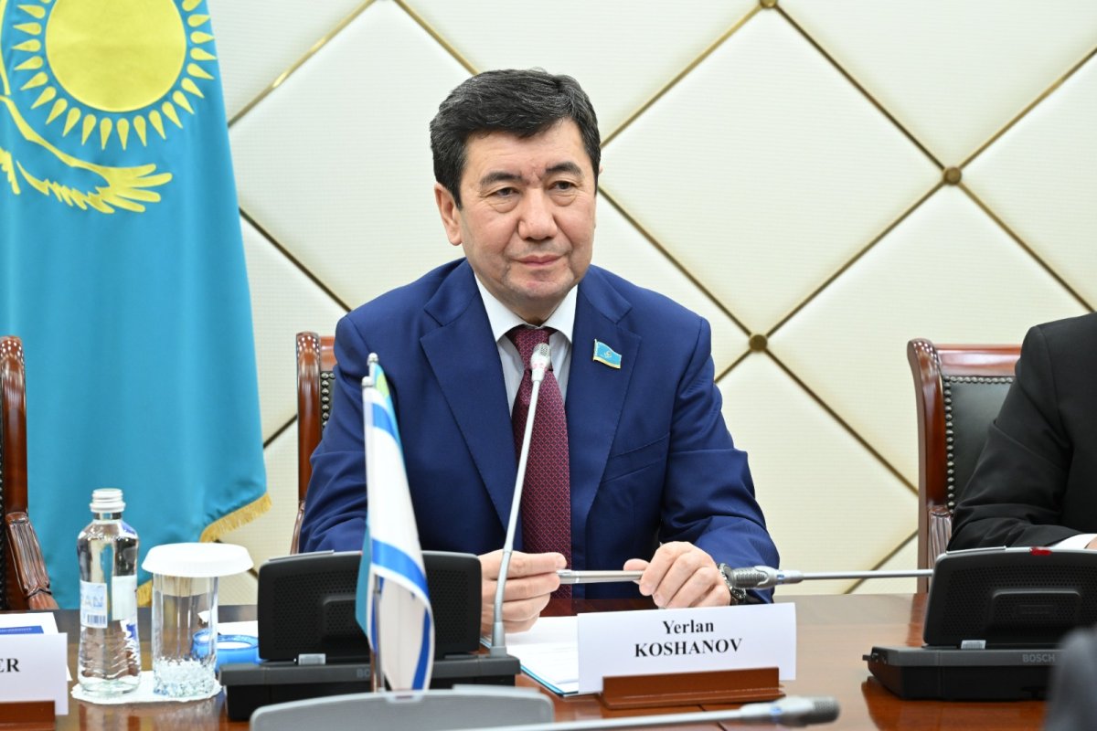 Мәжіліс төрағасы Израиль Кнессетінің спикерімен кездесті
