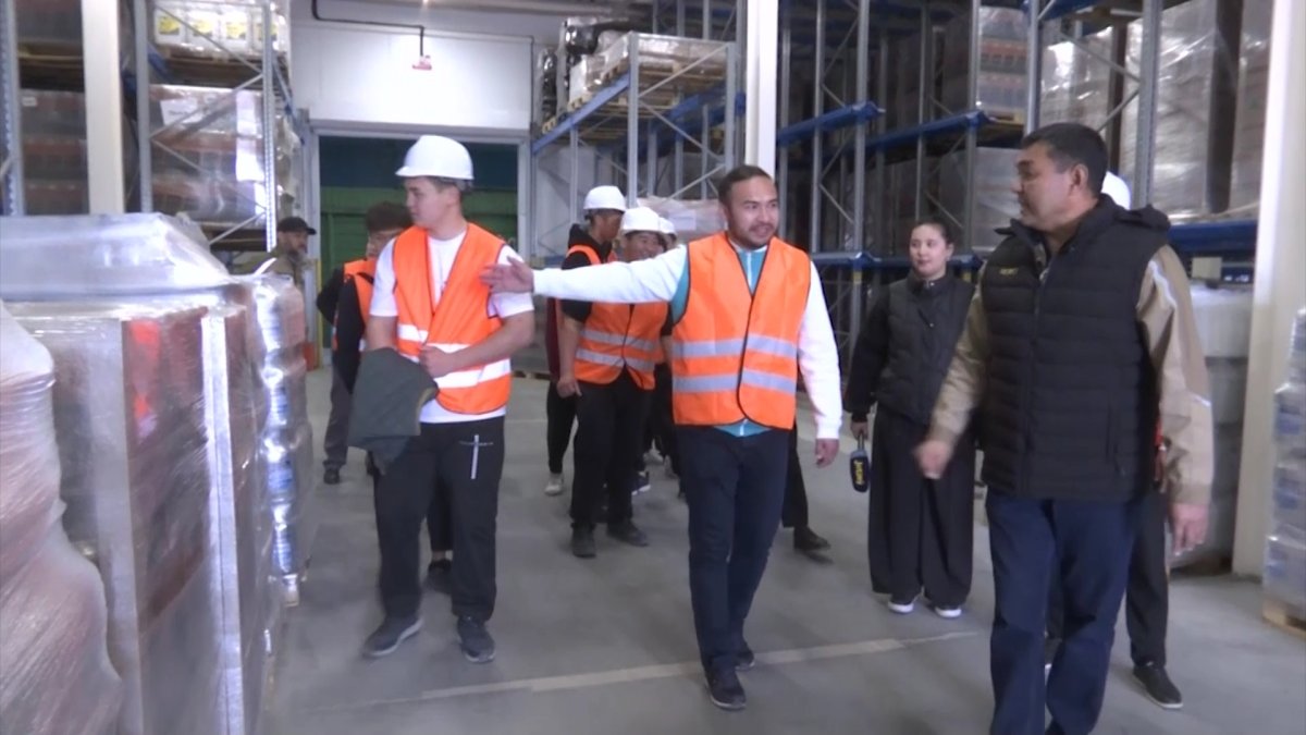 «Жастар Рухы» жастар қанаты колледж студенттеріне арналған өндірістік экскурсия өткізді