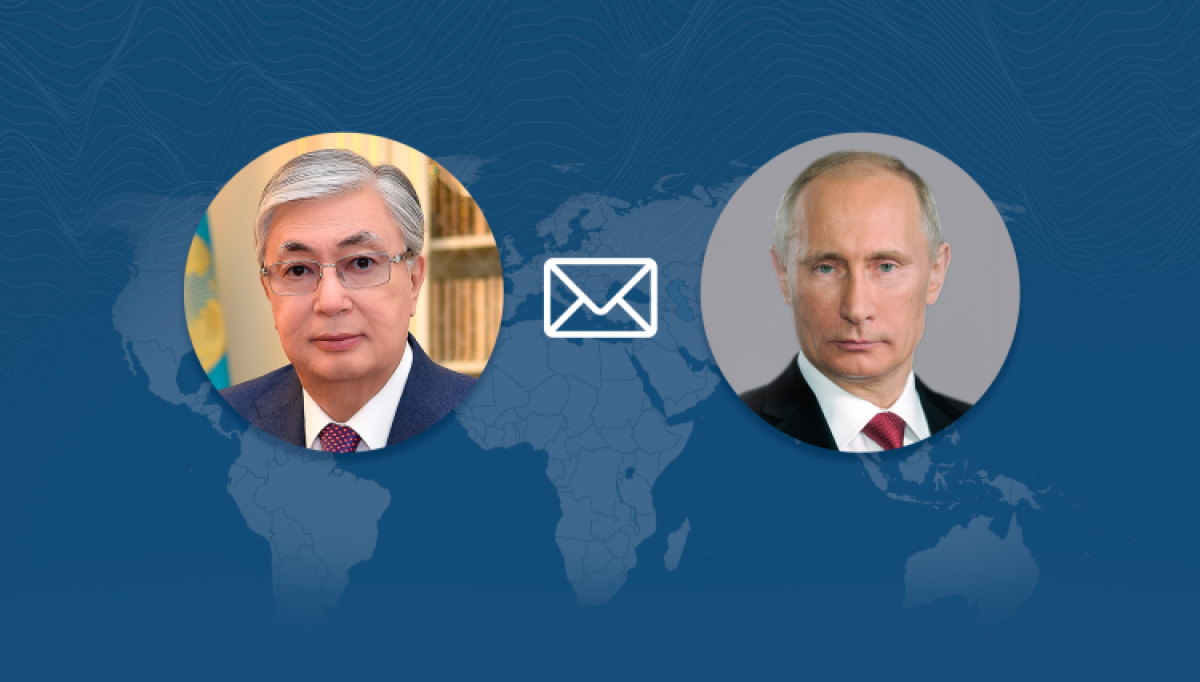 Путин поздравил Токаева с Днём рождения