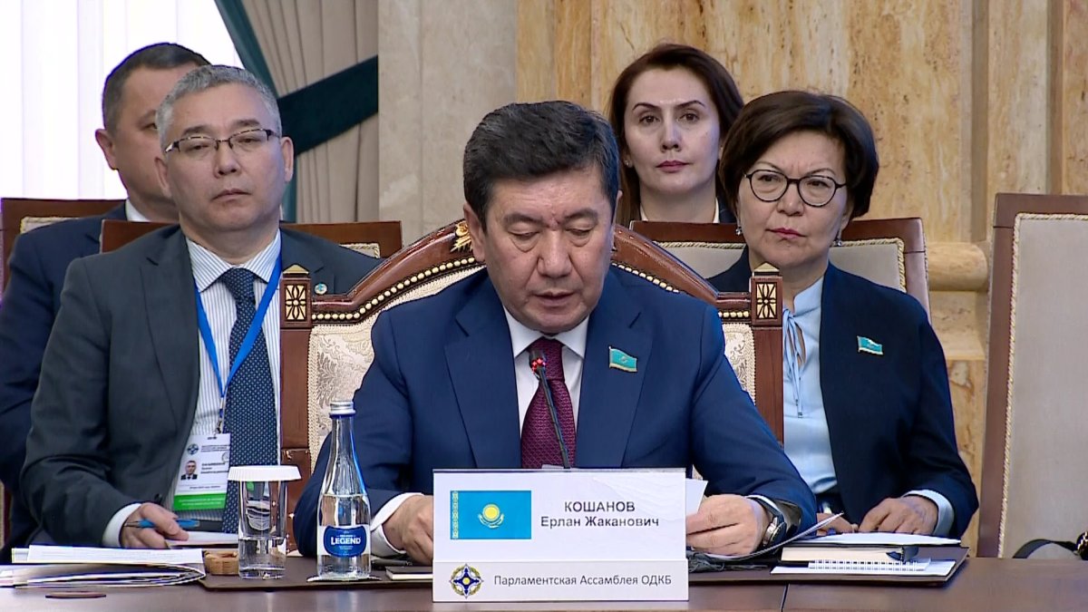 Мәжіліс төрағасы ҰҚШҰ парламентшілеріне синтетикалық есірткіге қарсы іс-қимылды күшейтуді ұсынды