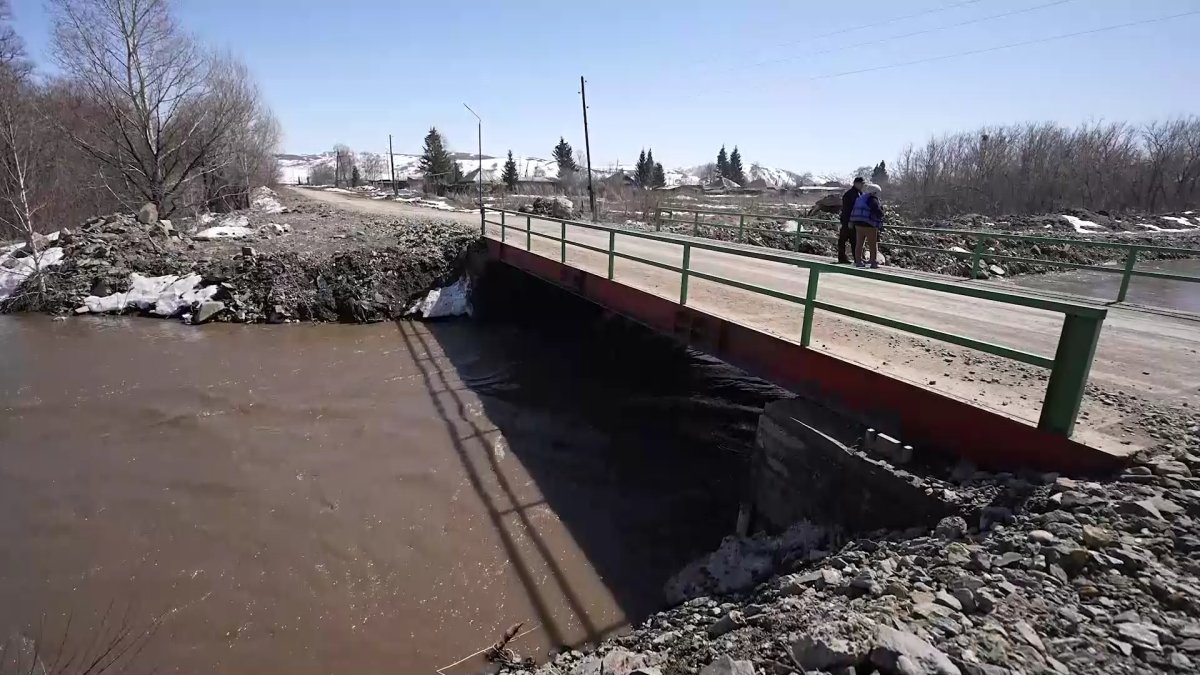 В ВКО резкое потепление и осадки привели к подъему уровня воды на реке Бухтарма