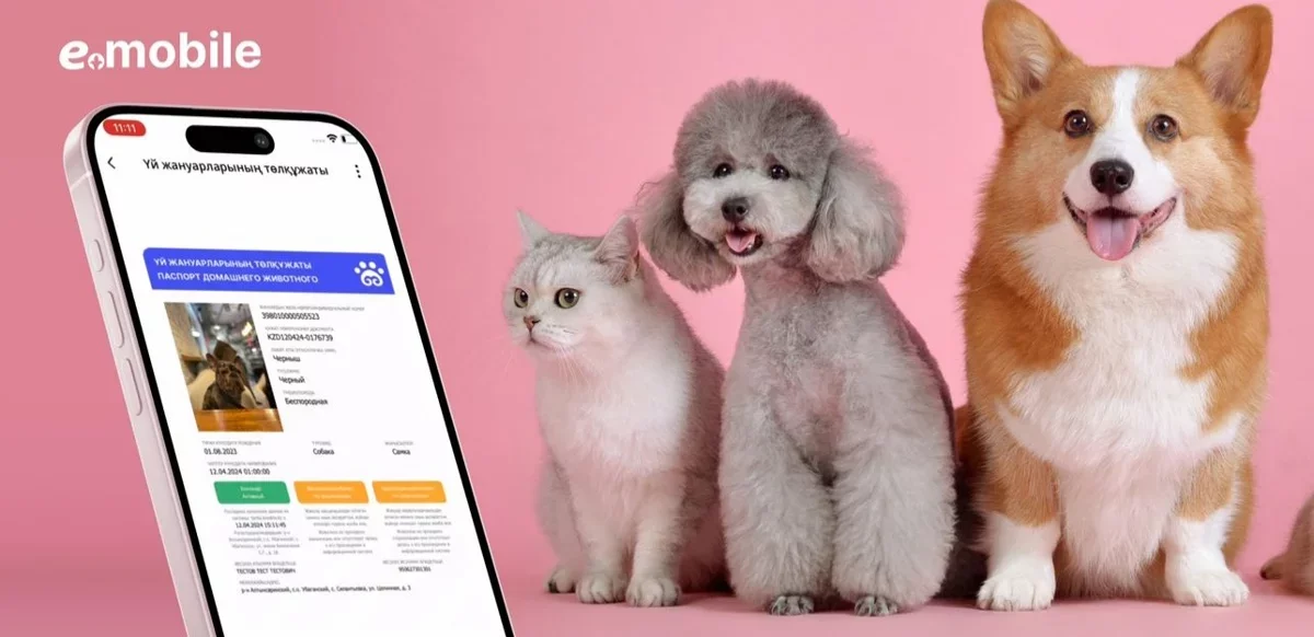 Елімізде үй жануарларының цифрлық паспорты әзірленді
