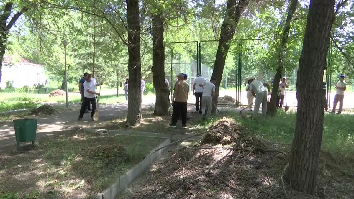 Алматы облысы Іле ауданында «Таза Бейсенбі» экологиялық акциясы өтті