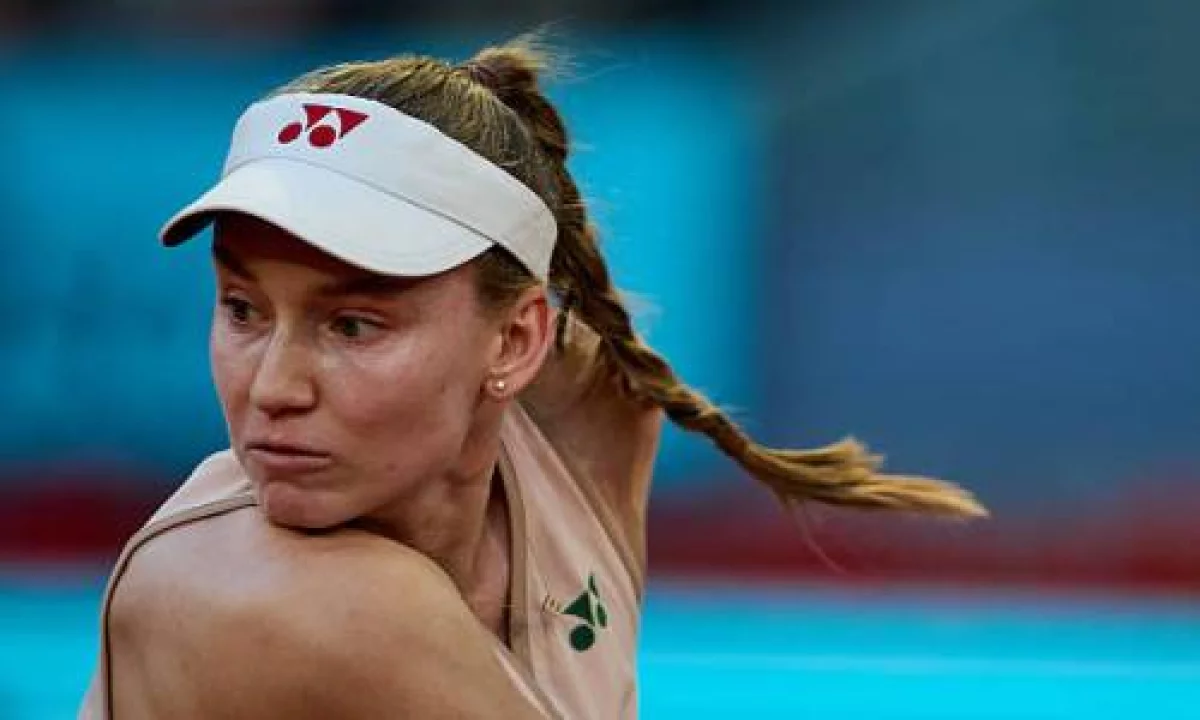 Елена Рыбакина вышла в финал престижного турнира