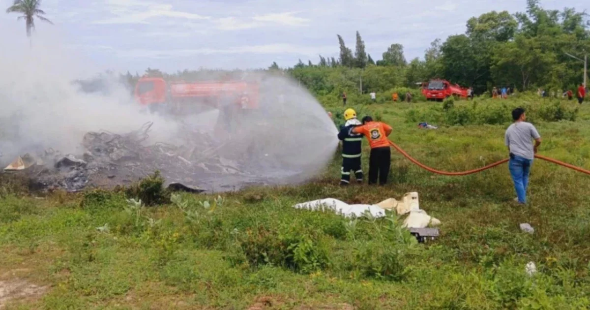 Тікұшақ құлап, үш адам қаза тапты