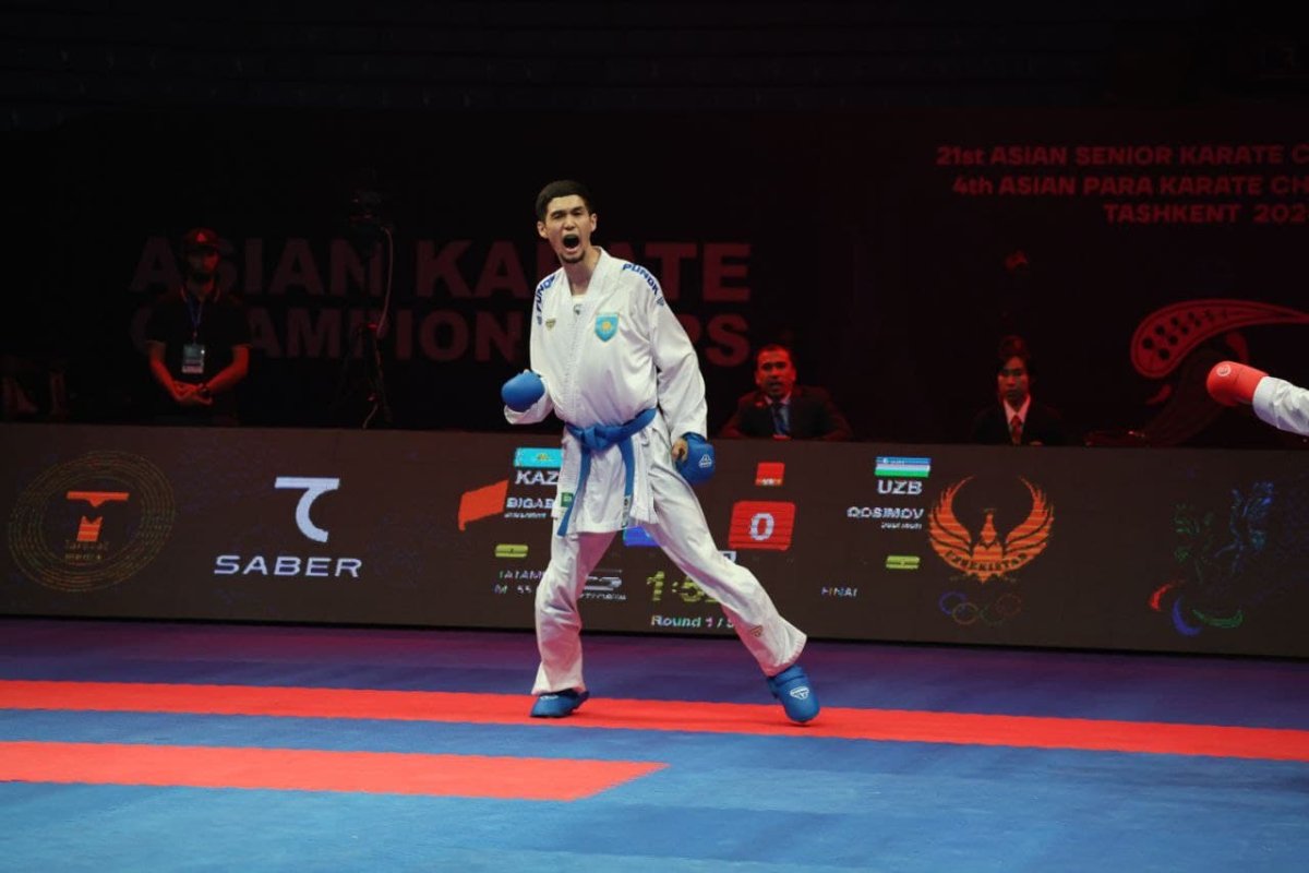 Каратэ: Жоламан Биғабыл - Азия чемпионы!