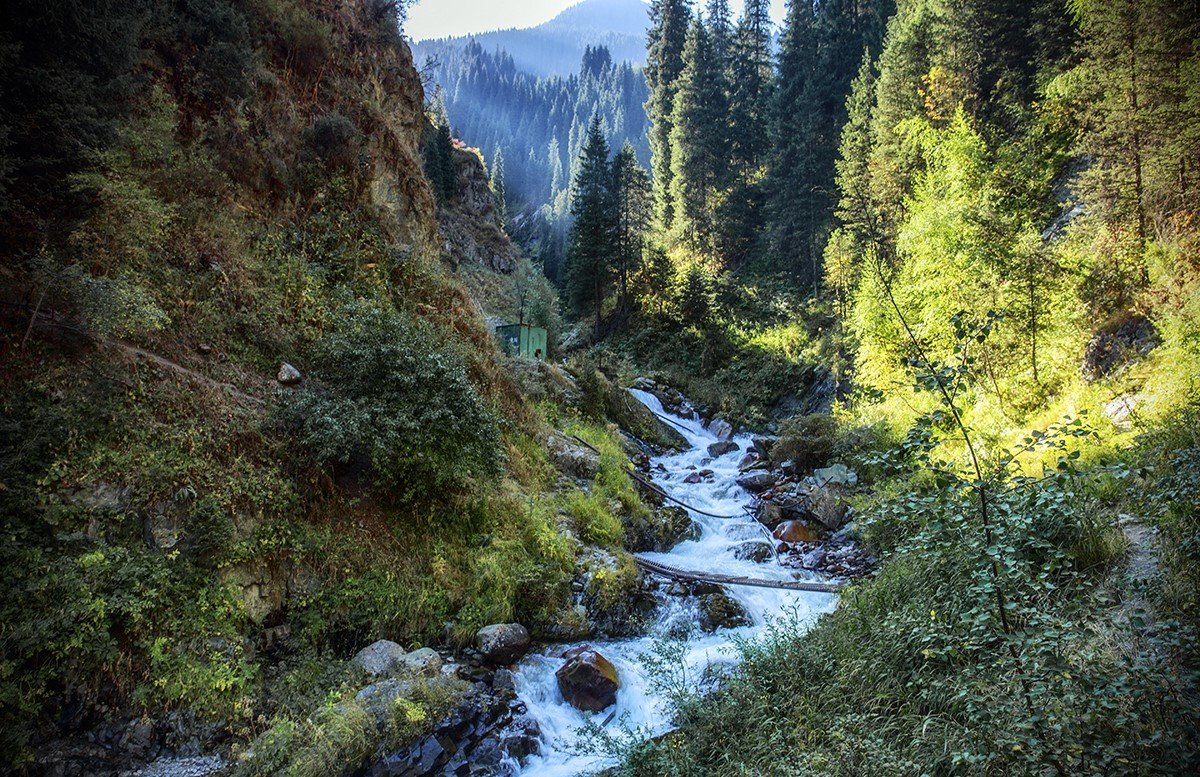 Камнепад в ущелье Алма-Арасан: повреждено здание частного инвестора