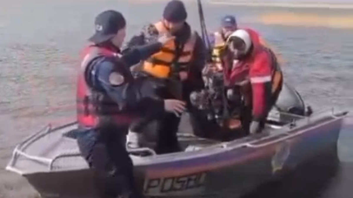 Қарағанды облысында үш балықшы құтқарылды