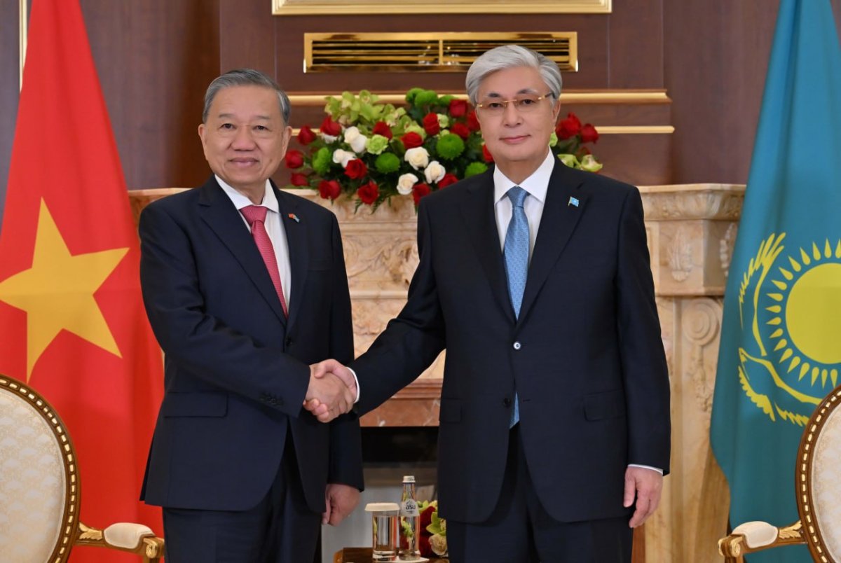 Исторический визит: главы Казахстана и Вьетнама начали переговоры в Астане