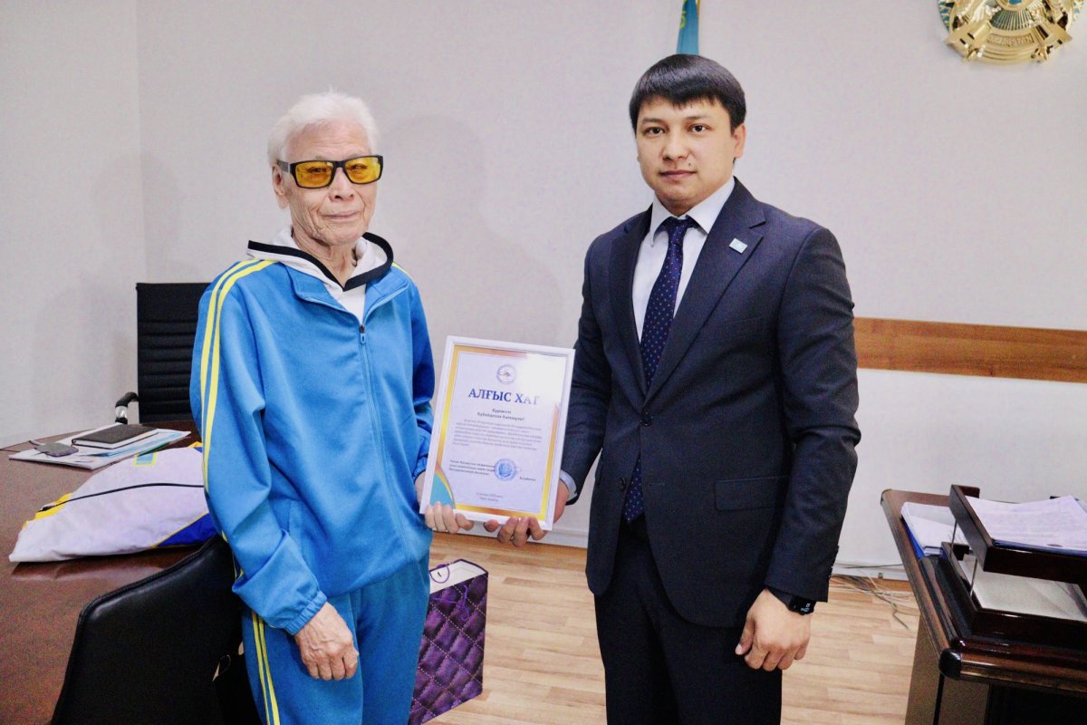 Ветеран параспорта преодолел 80-километровый маршрут в честь Дня Победы