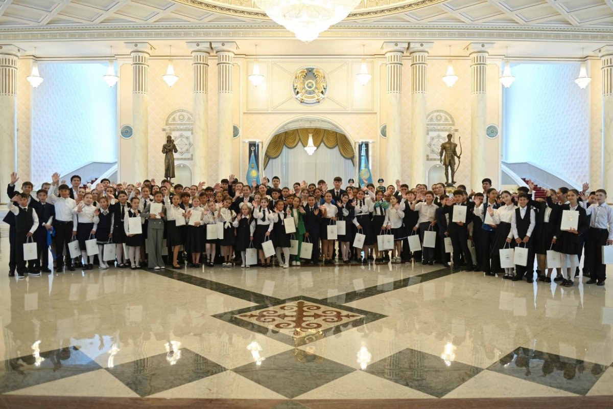 «Ақорда» резиденциясында балаларға экскурсия ұйымдастырылды